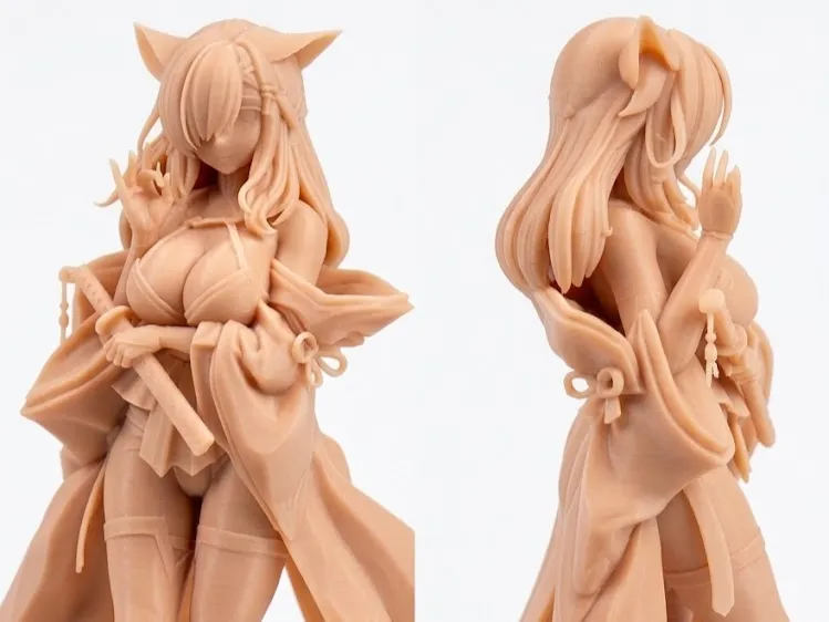Haru Kimono Girl Anime Figurine