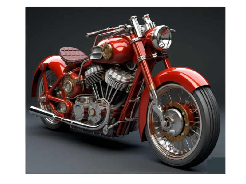 Crimson Chrome Racer