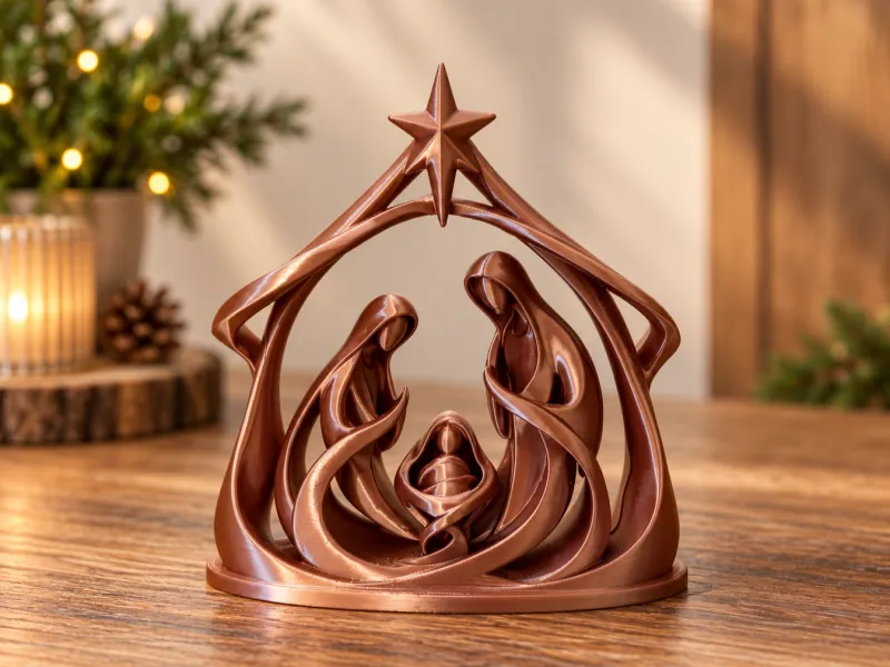 ⭐ Krippenszene der Heiligen Familie – Bethlehem