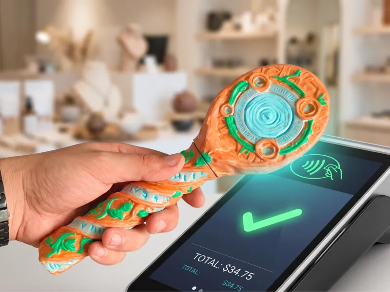 Mystic NFC Payment Wand | Functional Fantasy Prop
