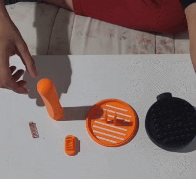 Brosse pour poils d'animaux