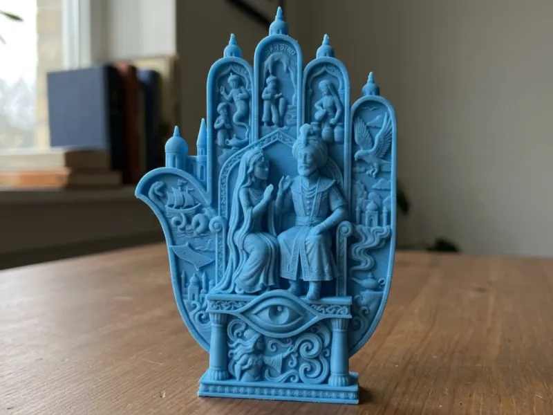Arabian Nights Hamsa Diorama