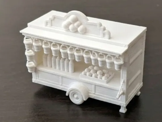Spanish Buñuelos Foodtruck 1:64