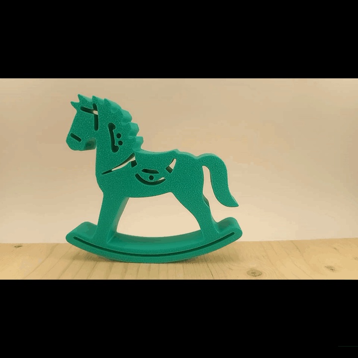 Jouet cheval à bascule