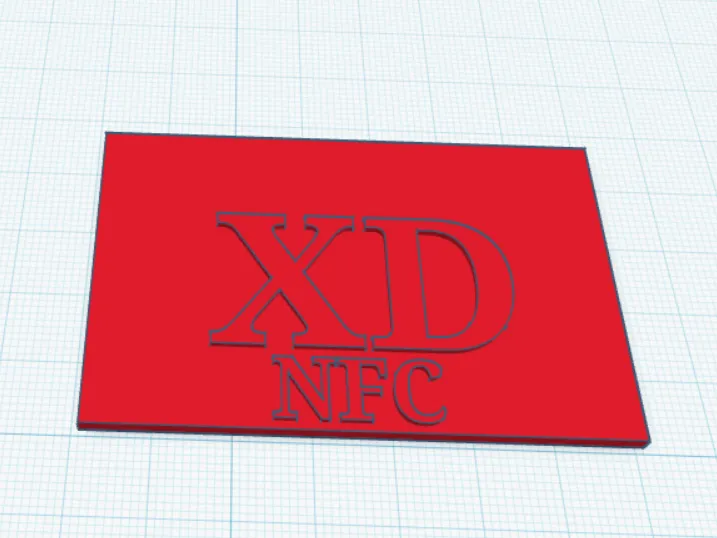 Tag NFC ,,XD card''