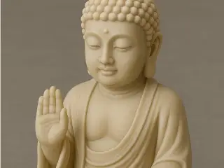 Buda solo - Meditación - Inciensos