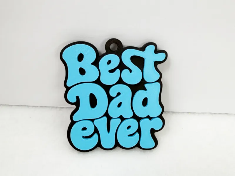 Best Dad Ever Keychain