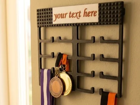 Medal wall holder