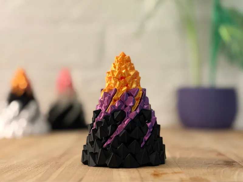 Triple Impossible passthrough crystal cone