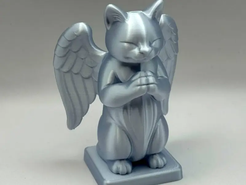 Kitten Angel Figurine