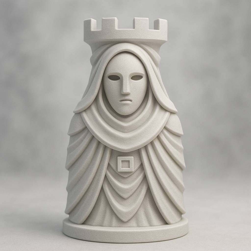 Chess Rook Masked Soul