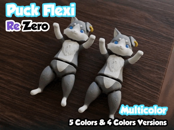 Puck Flexi - Re Zero - Anime - Multicolor
