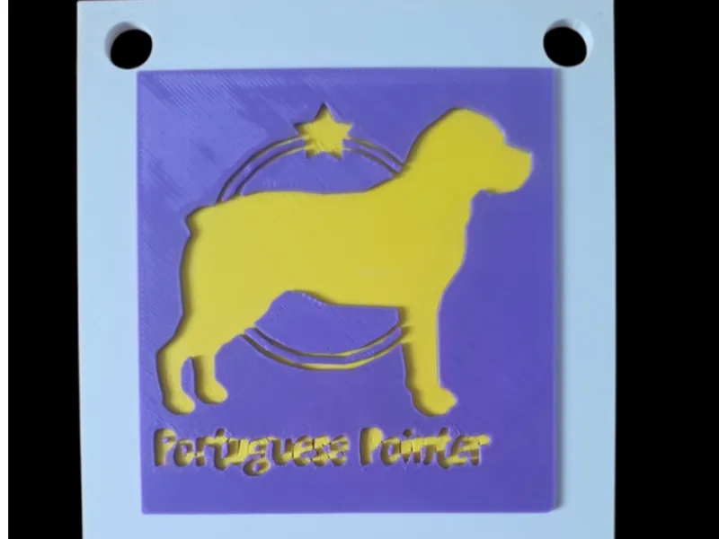 Portuguese pointer sign