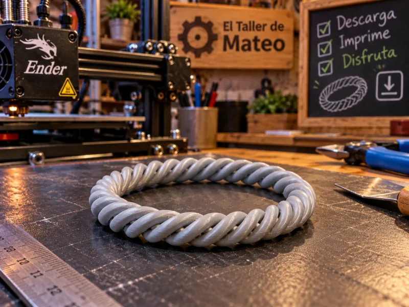 Brazalete trenzado