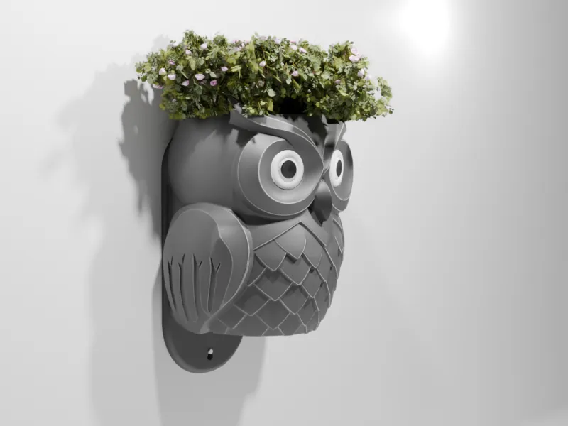 Owl Wall Planter