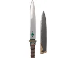 Gemstone Knife with Cover 3D Printable Model-0