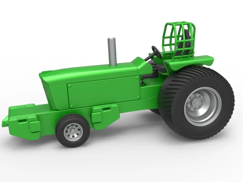 Pro Stock Pulling Tractor Version 2 Scale 1:25