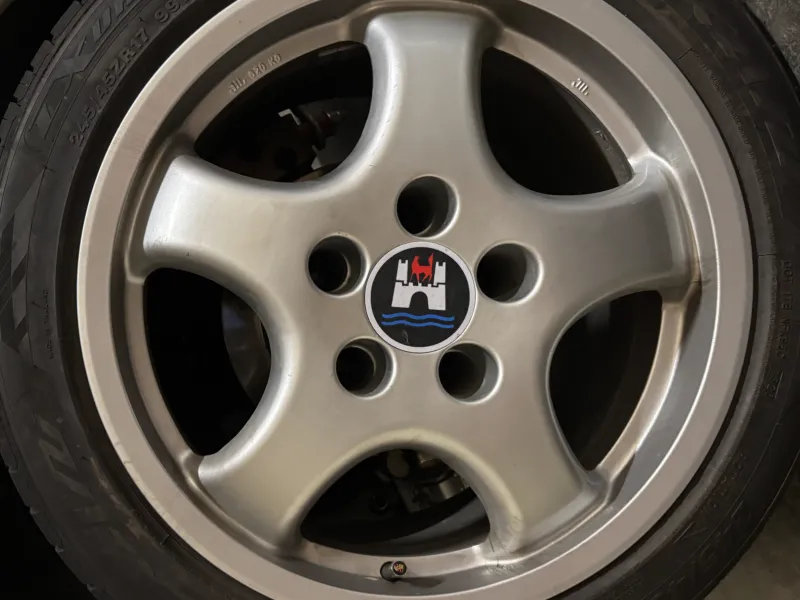Wolfsburg Hub Cap For Porsche Rims