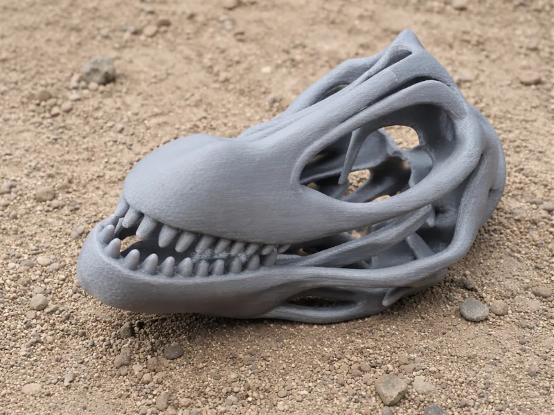 Chromogisaurus Skull