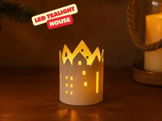LED TEALIGHT HOUSE