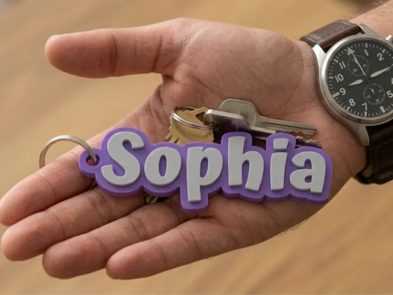 Llavero nombre Sophia
