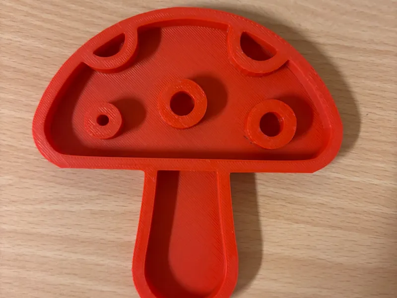 vulvorm paddenstoel