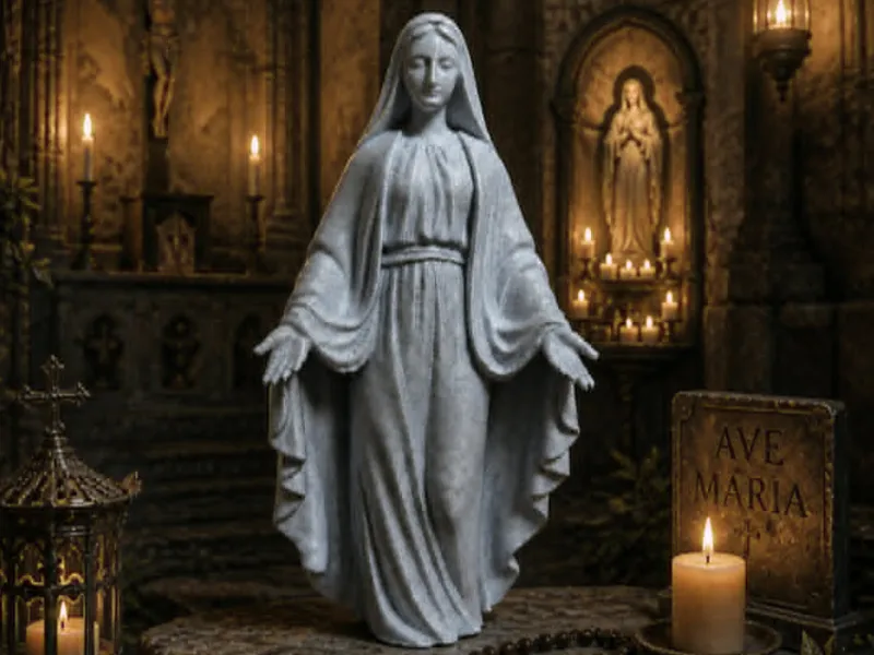 Virgem Maria – Sagrada Estátua Religiosa