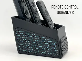 Remote control 3-slot organizer
