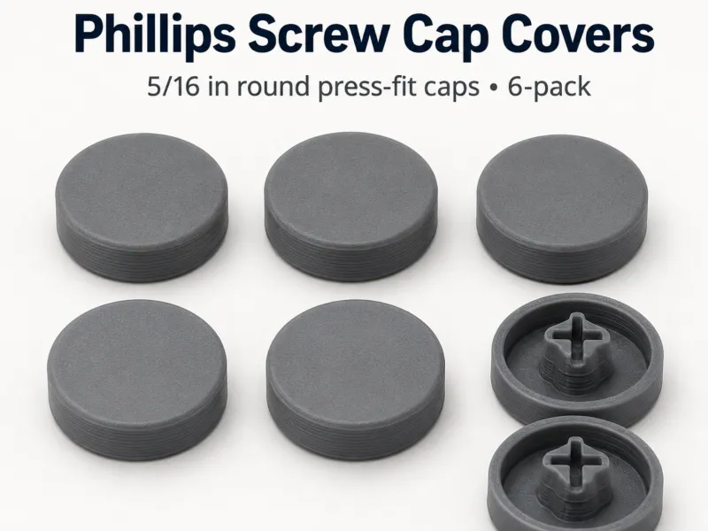 1/4” Head Screw Caps