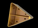 Costa Rica Triangular Hanging Shelf-0