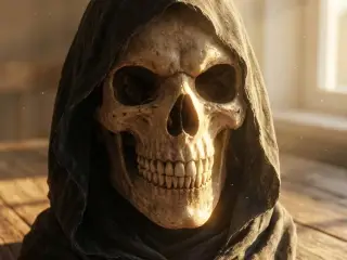 Intimidating Skeleton Skull