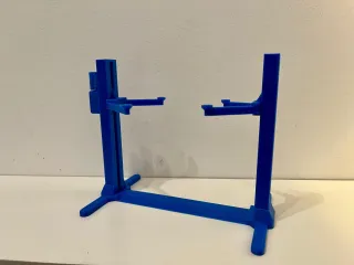 Height-adjustable Car Lift Kit Card (1:24 scale)