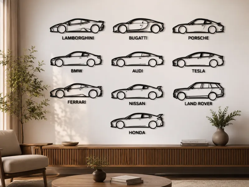 Vehicle Silhouette Collection