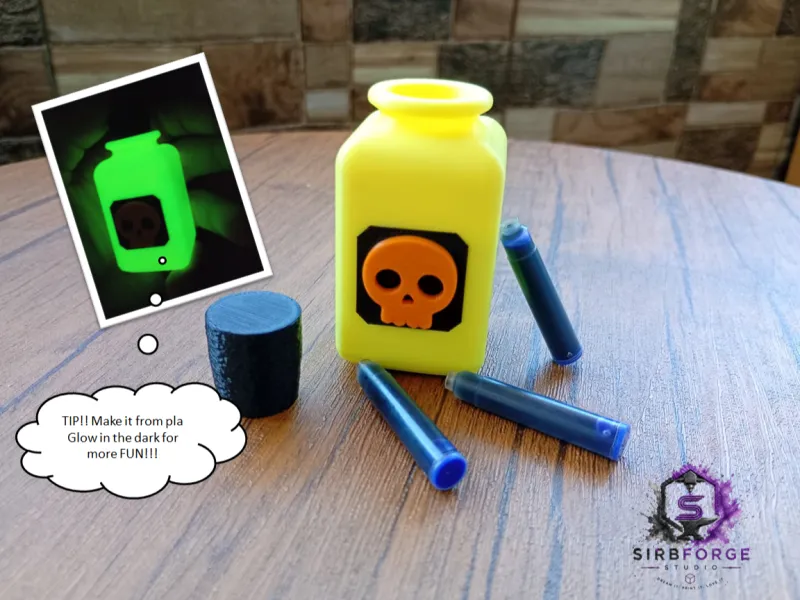 Bouteille d'encre pour stylo plume scolaire
