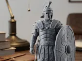 Roman soldier with shield-0