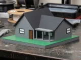 MyMiniCity - 1 story suburban house | 1:1000 Scale-0