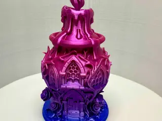 Gothic Rose Candle Tower