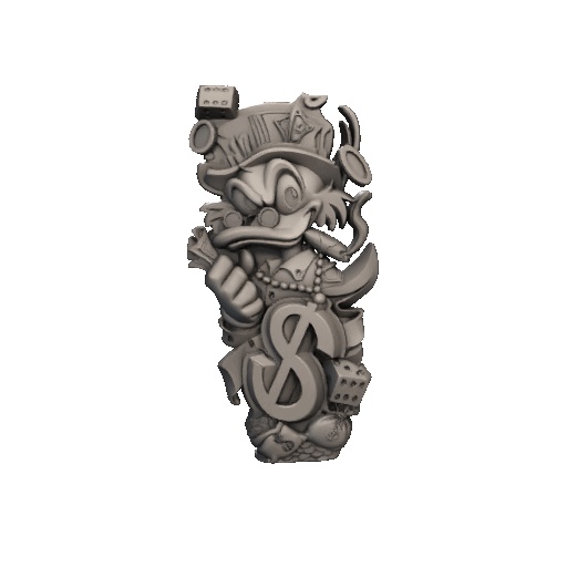 Scrooge McDuck wall decoration