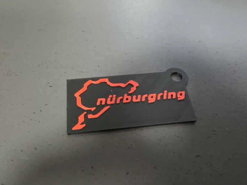 Nurburgring keychain