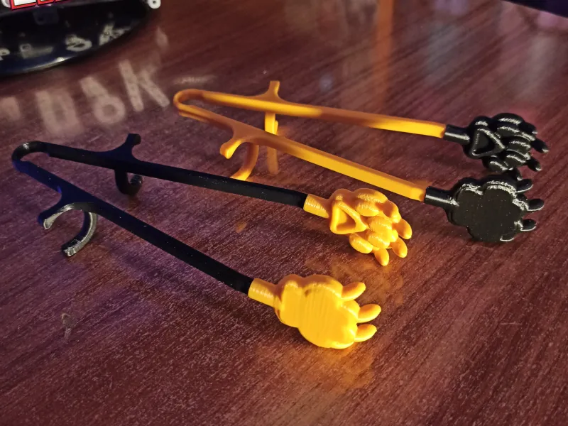Snack chopsticks / Sushi / Kawaii paws / Tweezers / Палочки