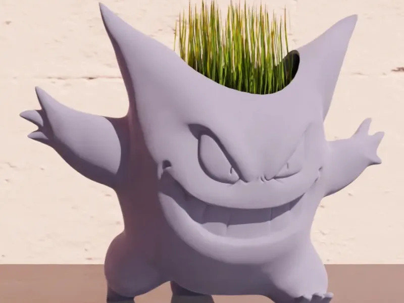 Gengar - Pokemon Pot Plant