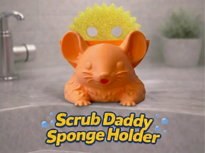 Jip Șoarecele - Suport Scrub Daddy