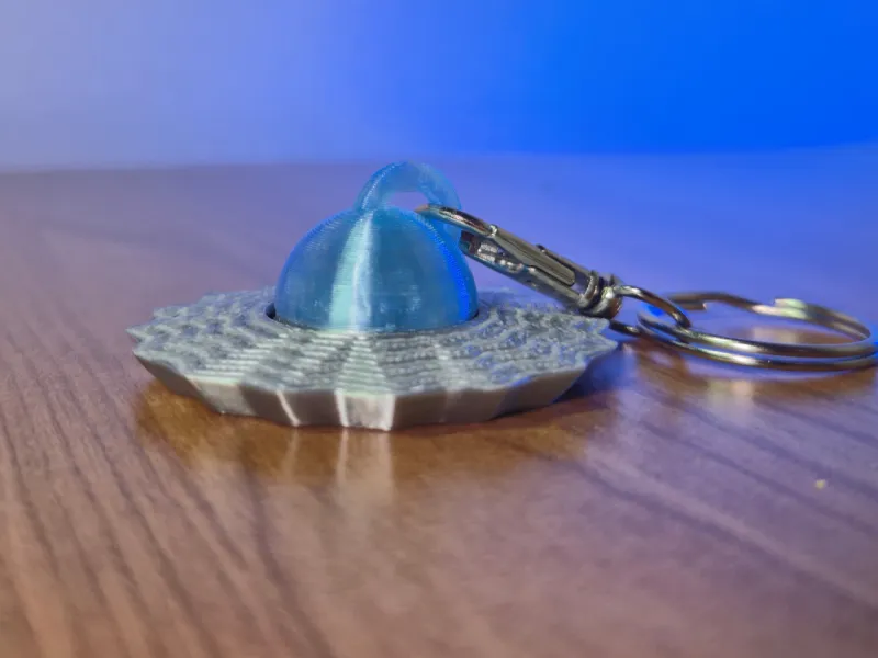 Portachiavi UFO Fidget Spinner