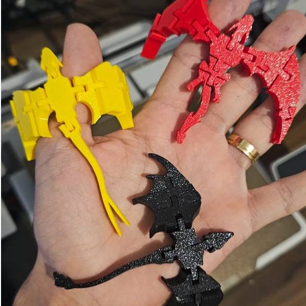 3D Printer Files | 3MF File | Articulated Dragon STL | Creality Cloud