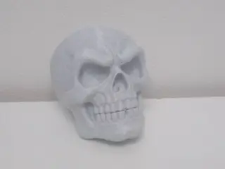 3D Printed Skull – Spooky Decoration