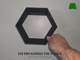 Hex Wall Shelf