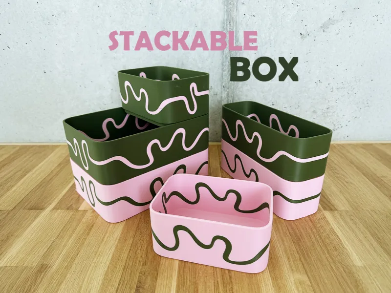 Fun Stackable Box Set of 6