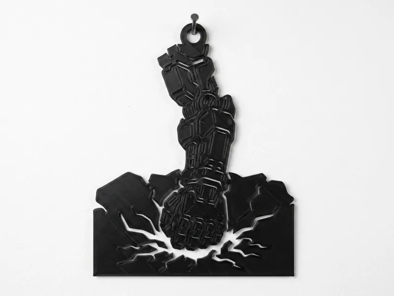 Breach Fist - Valorant Wall Art - Gamer Decor
