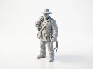 Indiana Jones Figurine Movies & TV 3D Printable