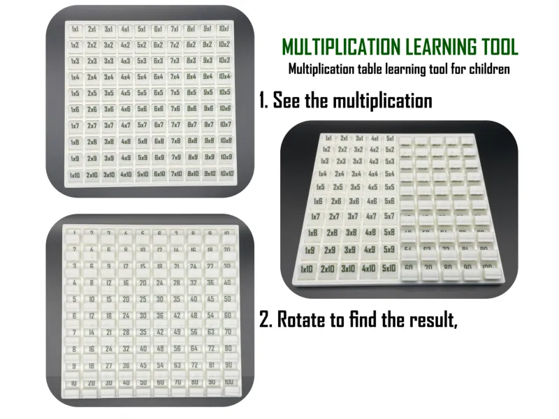 Apprendre les tables de multiplication